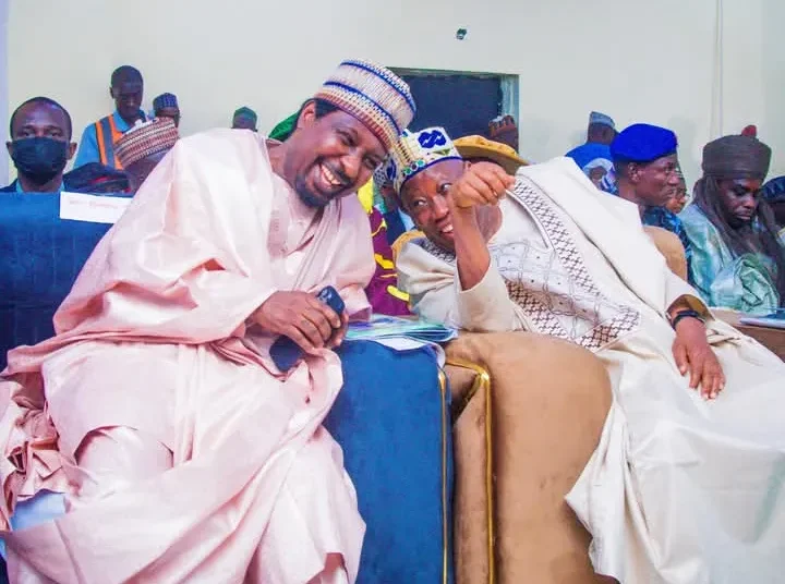 “Political Drama in Kano: Ganduje, Jibrin Spark Controversy at Opposition Senator’s Events”