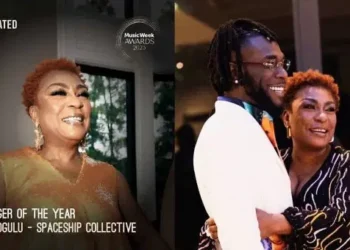 Burna Boy’s Mum, Bose Ogulu, Nominated for Best Manager at 2025 Music Week Awards