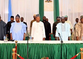 “President Tinubu Leads First APC National Caucus Meeting: A New Chapter for Nigeria’s Ruling Party”