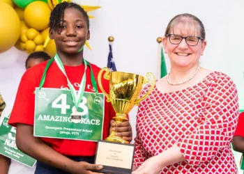 “Nigeria’s Spelling Star Shines Bright: 11-Year-Old Amazing-Grace Salami Heads to Historic US Spelling Bee”