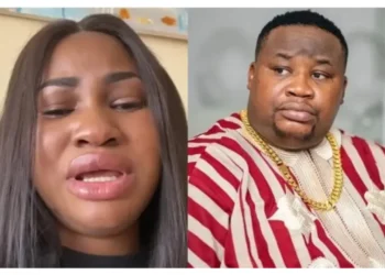 “Cubana Chief Priest’s Baby Mama Throws Down the Gauntlet: Challenges Him to a 100m Race”