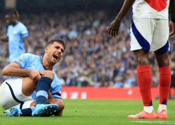 “Rodri’s Comeback: Man City Star Returns to Training After ACL Injury Scare”